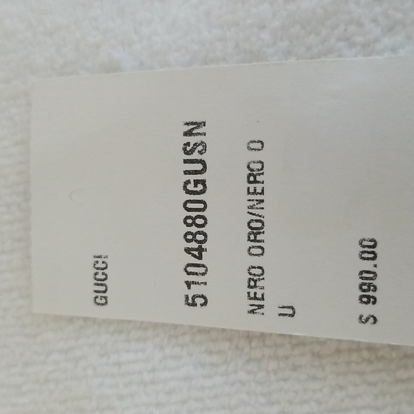 New Gucci Guccy Script Zip-Around Wallet - Picture 15 of 16